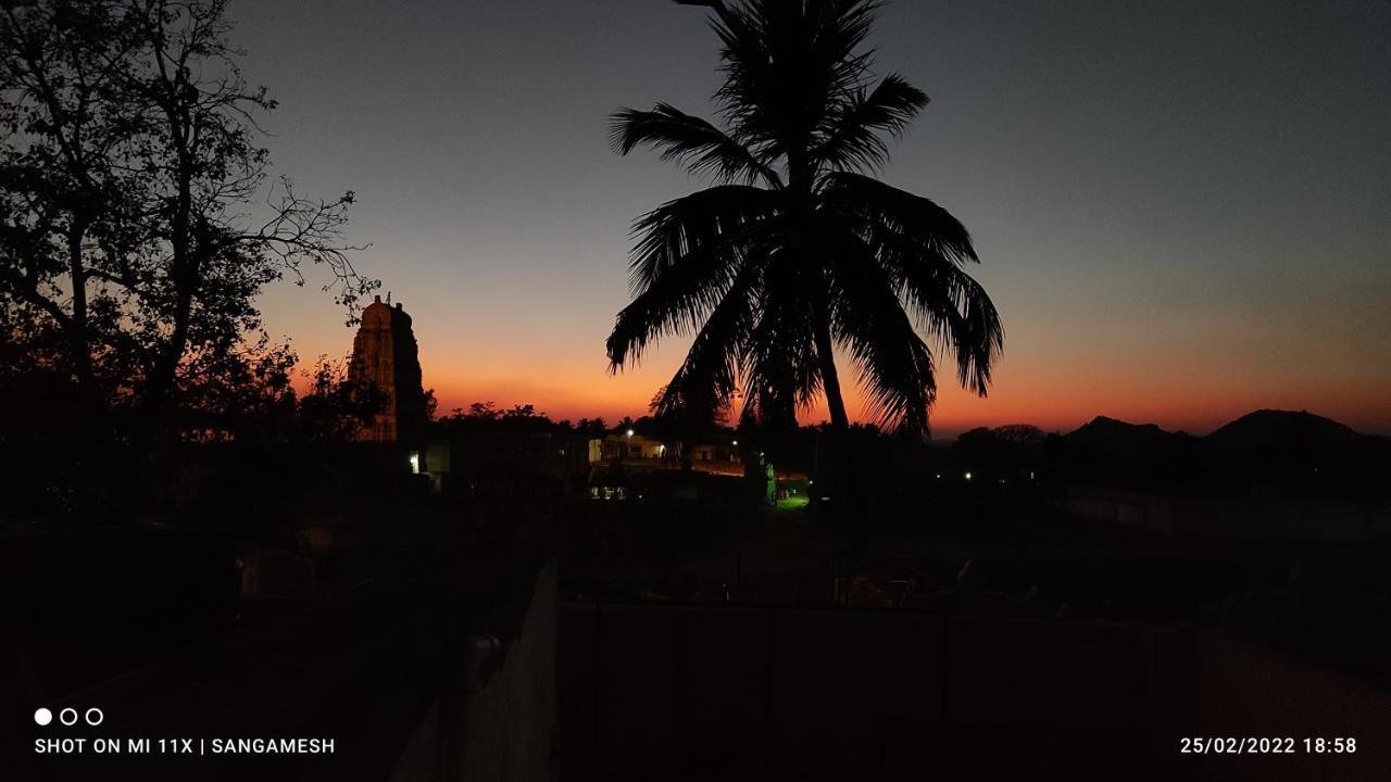 Temple View Guest House Hampi Exterior photo